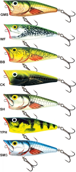 SALMO Wobler Pop P6 barva SH