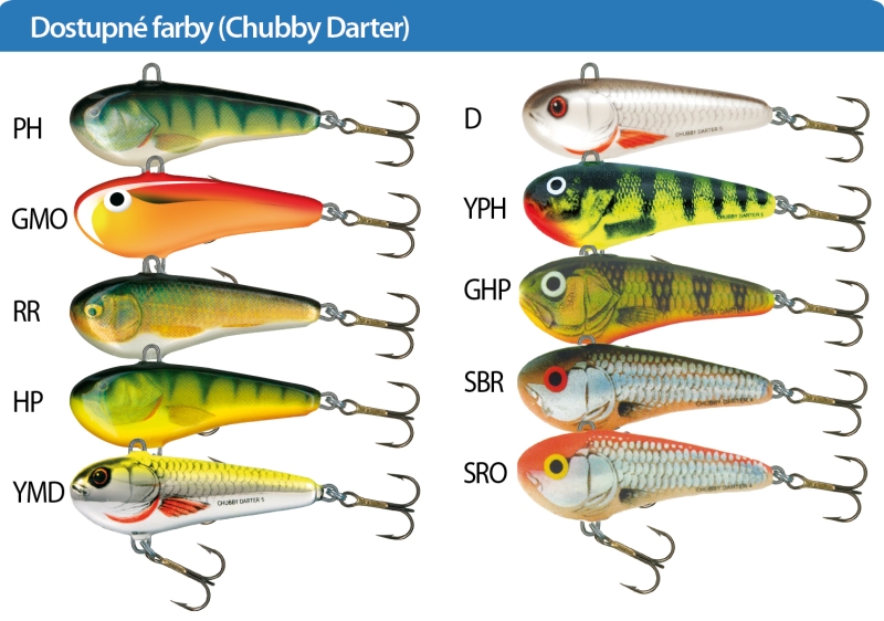 Wobler Chubby Darter CD3 barva HP