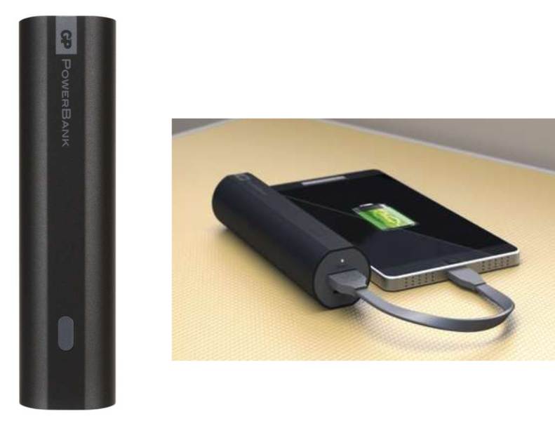 Dobíjecí batérie - GP Powerbank 3000 mA - FN03M