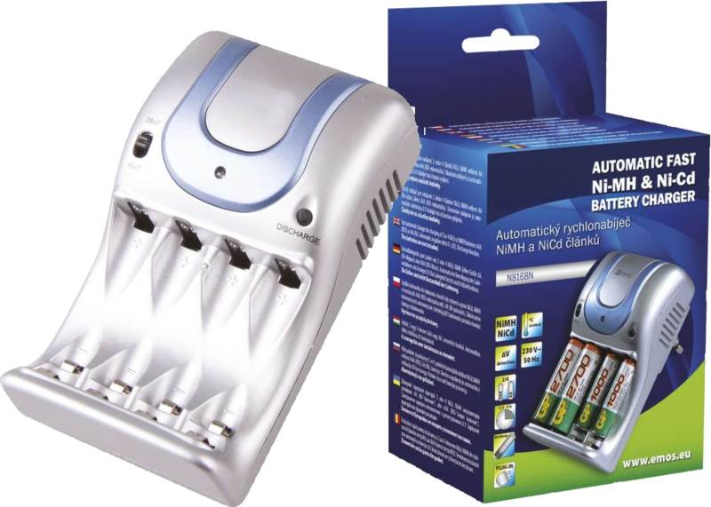 Inteligentní plug-in nabíječka baterií AA / AAA KN-8501