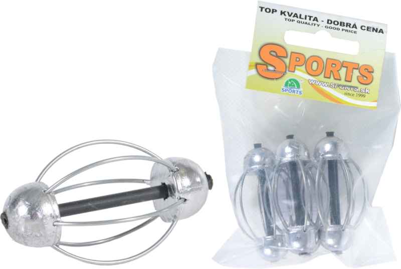 SPORTS krmítko krátké, 5ks,20g