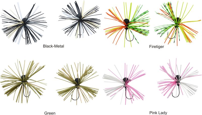 Jig 10g, Mini Skirted Jig Head, 2ks