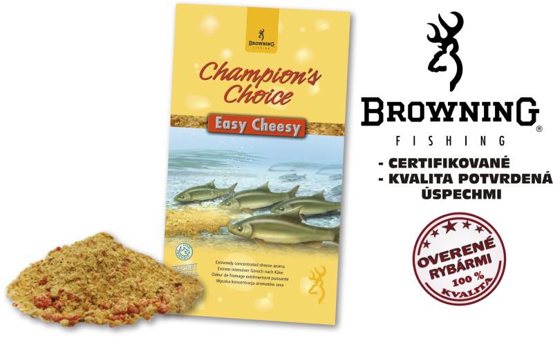 Krmivo browning champions choice 1kg easy Cheesy