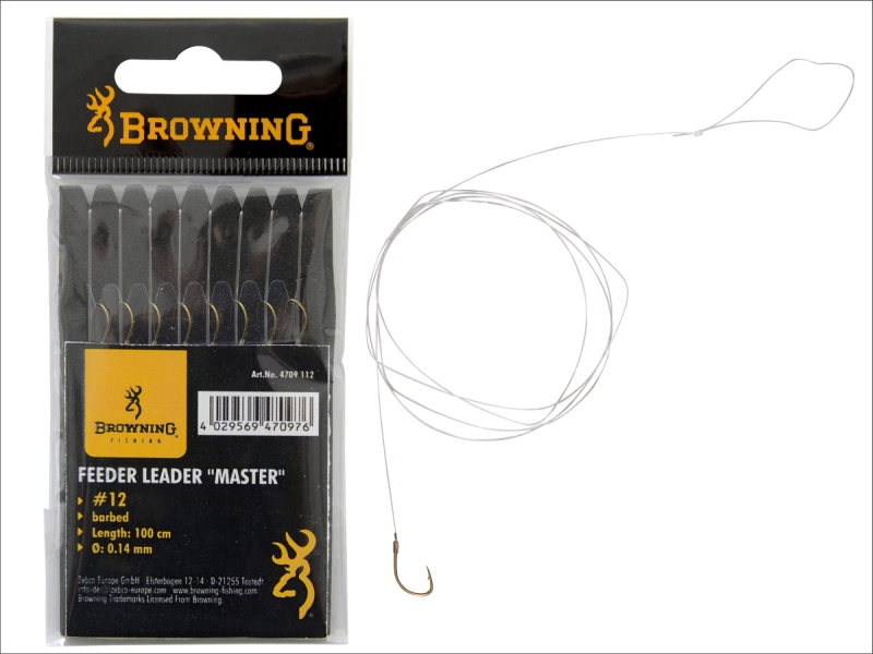 Feeder nádväzec Feeder hook-to-nylon Master bronze 44 4709116 - Feeder nádväzec Feeder hook-to-nylon Master bronze