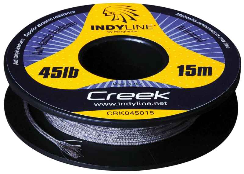 Leadcore šňůra Indy Line CREEK 45lbs/15m zelená