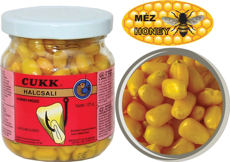 Kukuřice CUKK bez nálevu - 125g med
