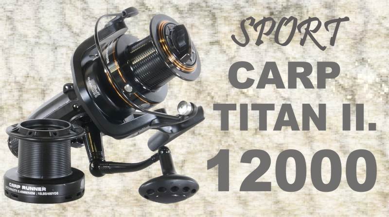 Navijak SPORTS CARP TITAN II 12000 - dvojbrzdový