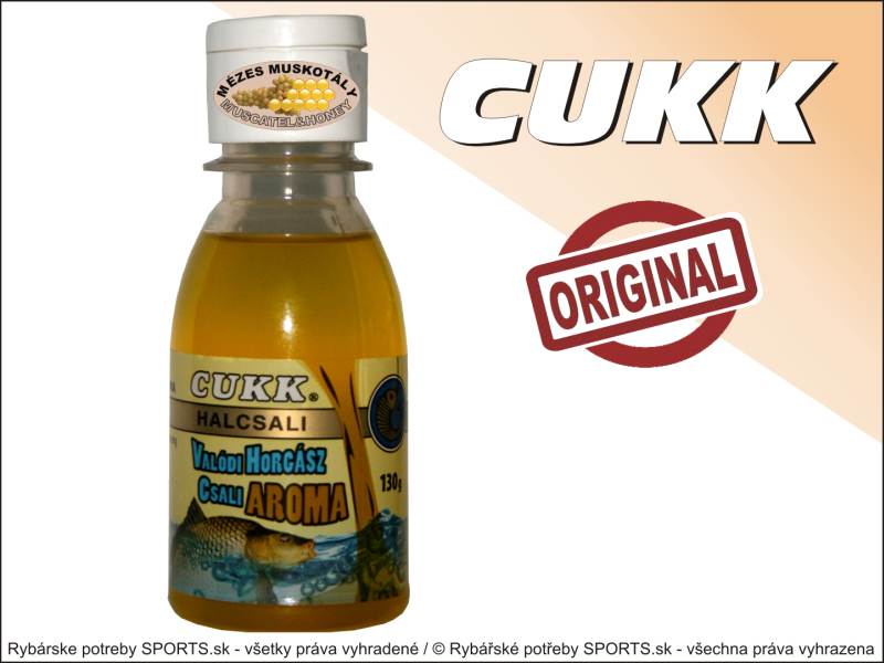 Cukk AROMA - tekutý dip 130g - Med Muškat