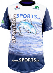 Dres SPORTS s logem ryby