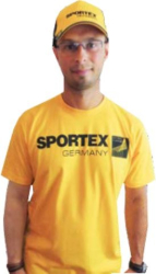 Sportex T-Shirt Trièko s velkým logem - žluté