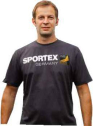 Sportex T-Shirt Triko s velkm logem - tmav ed