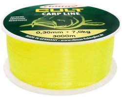 Climax silon CULT Carpline fluo-žlutý 3000m