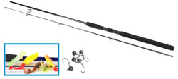 SPORTS Spinning set 1+10 (prut 2,1m+ 5ks relax nstrah+jigy)