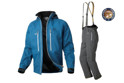 Geoff Anderson bunda DOZER Light modr+kalhoty URUS LIGHT ern set