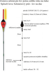 Rybsk balzov splvek (pevn) EXPERT 16.0cm