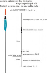 Rybsk balzov splvek (na ivou ns.) EXPERT 1.5g / 14.0