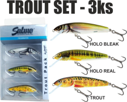 Salmo rybsk woblery SALMO TROUT PACK 5cm/3ks