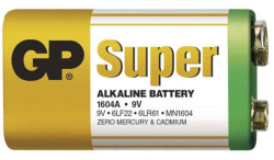 Baterie GP SUPER - Alkalick 9V - 1ks