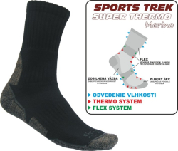 Rybářské Ponožky SPORTSTREK SUPER THERMO Merino