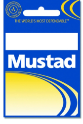 92553S-SS-6/0- mosk hek Stainles Steel- 5ks- Mustad