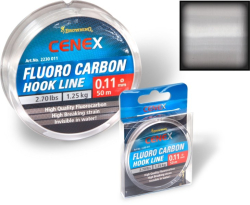 Feeder fluorocarbon Cenex Hook line - průhledný