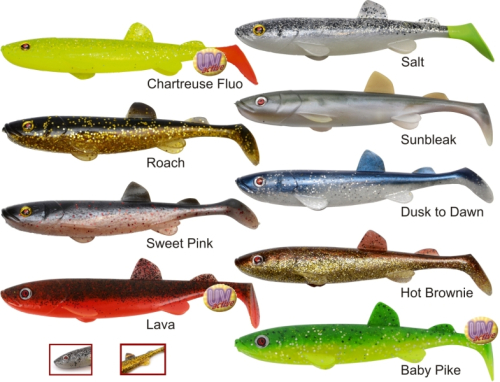 n�straha Smelt Shad 3,5g/8cm, 4ks