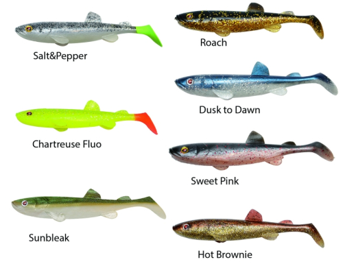 n�straha Smelt Shad 7g/10cm, 3ks