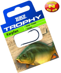 Naviazan hik 1/0 Trophy Carp, 0.35mm, 0.7m