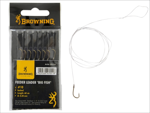 Feeder n�dv�zec Feeder hook-to-nylon Big Fish bronze