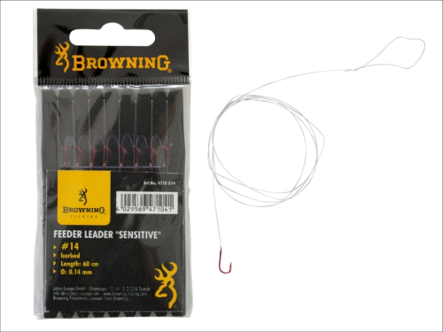Feeder n�dv�zec Feeder hook-to-nylon Sensitive red