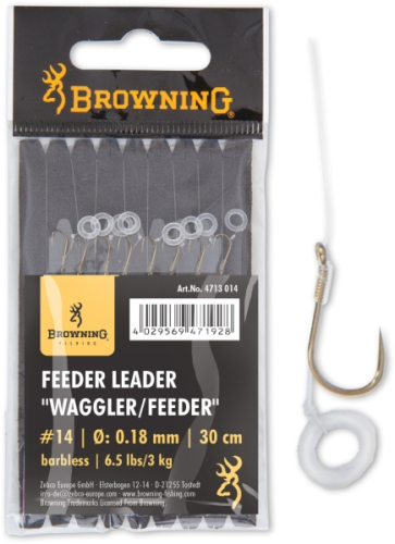 Feeder nadv�zec s gumi�kou na pelety 30cm 8 ks