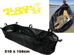 Pøechovávací taška na sumce - Black Cat - 210 x 156cm