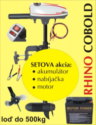 Rhino set Cobold + akumulator 17Ah/12V + nabjeka