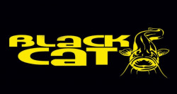 rybárska nálepka Black Cat