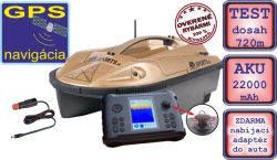 Zavážecí loďka Prisma 7G se sonarem a GPS-SET