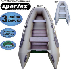 SPORTEX nafukovac luny SHELF 330 - lamelov podlaha