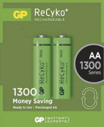 Baterie GP RECYKO 1.2V / 1300mA - AA - 2ks