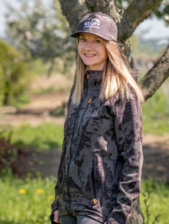 Bunda HOODY3 Geoff Anderson Black/leaf