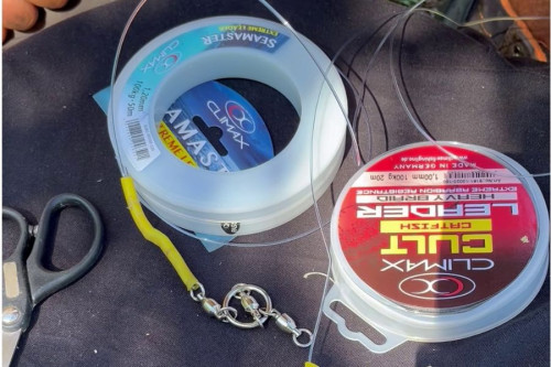 Climax Seamaster Extreme Leader detail n�vazcov�ho vlasce na sumce