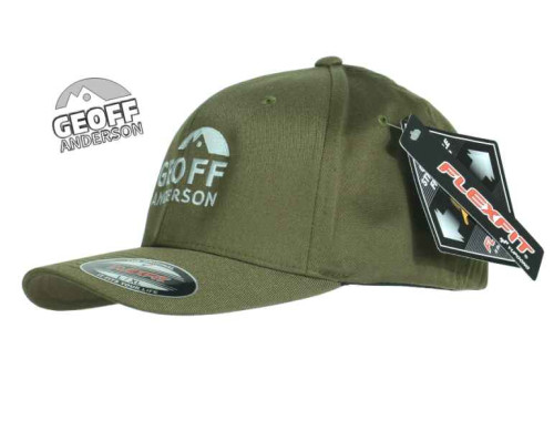 Geoff Anderson k�iltovka Flexfit Olive zelen� L / XL