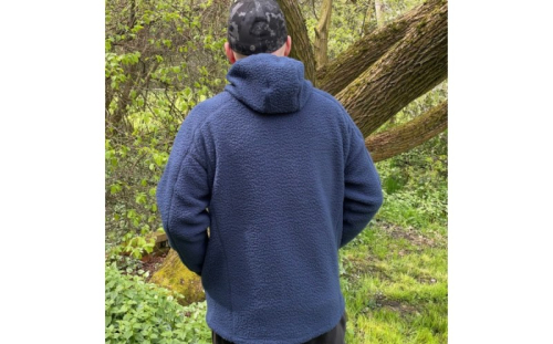 Bunda s kapuc� TEDDY Geoff Anderson - Modr�