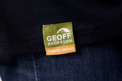 Tri�ko Geoff Anderson Organic Tee retro 1999 black