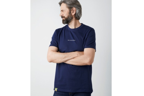 Tri�ko Geoff Anderson Organic Tee winter navi blue