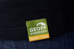 Triko Geoff Anderson Organic Tee pollution black