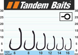 Hek - Matt Finish Method Feeder Hook Wide Gap 10ks