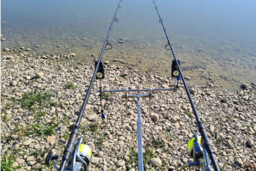 SPORTEX Catapult Carp CS-4 pruty ve stojanu
