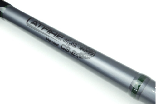 detail loga Sportex Catfire CS-2 Vertical zna�kov� design prutu
