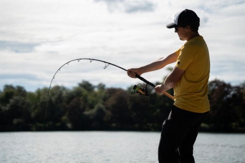 Ohyb prutu SPORTEX Top Cat Boat CS-2 p�i lovu sumc�