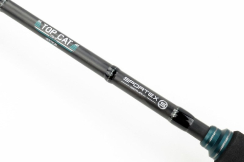  logo na prutu Sportex Top Cat CS2 Baitcast