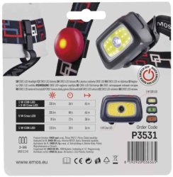 Rybsk CREE LED + COB LED elovka svtivost 330lm
